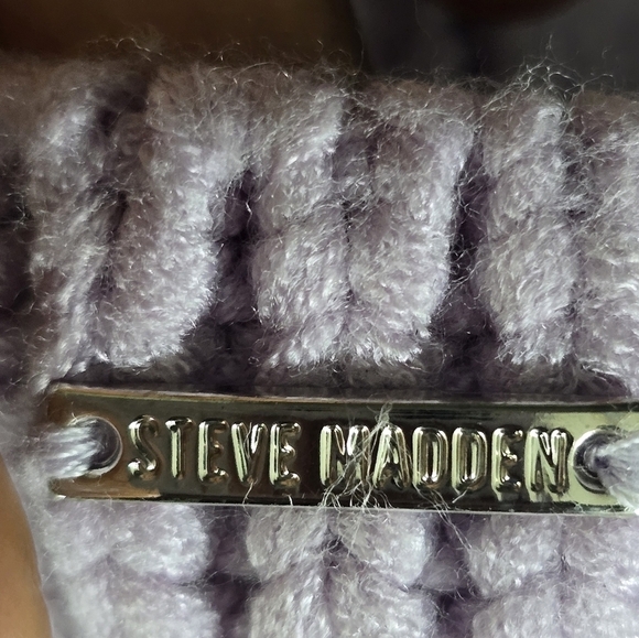 Steve Madden Hat Womens One Size Pink Winter Fall Beanie Cap Cuffed Knit… - Picture 4 of 8